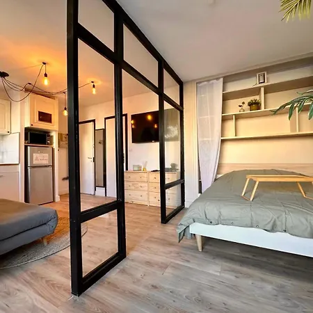 Splendide Loft Avec Jacuzzi Et Cinema - Cap D'agde דירה אגדה